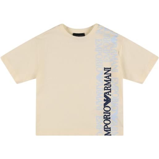 EMPORIO ARMANI t-shirt in jersey di cotone con logo