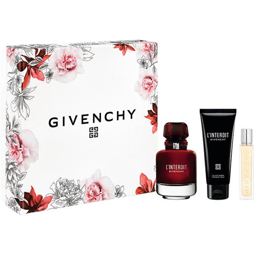 Givenchy estuche l'interdit rouge 80 ml eau de parfum - vaporizzatore
