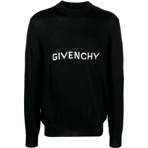 Givenchy maglione con ricamo - nero