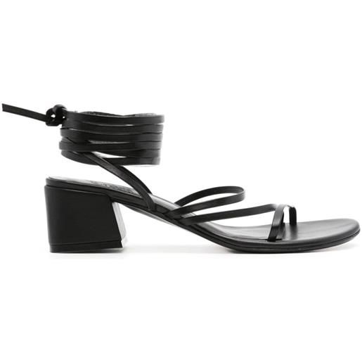 Ancient Greek Sandals sandali lithi 50mm - nero