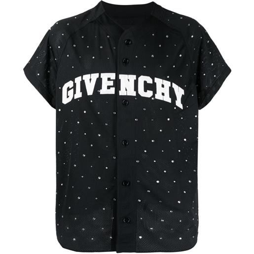 Givenchy camicia con borchie - nero