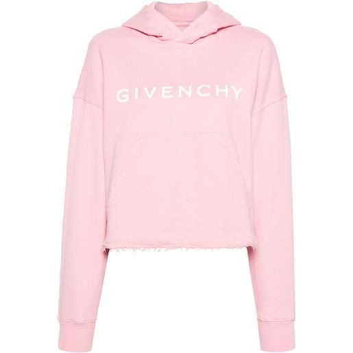 Givenchy felpa con cappuccio - rosa
