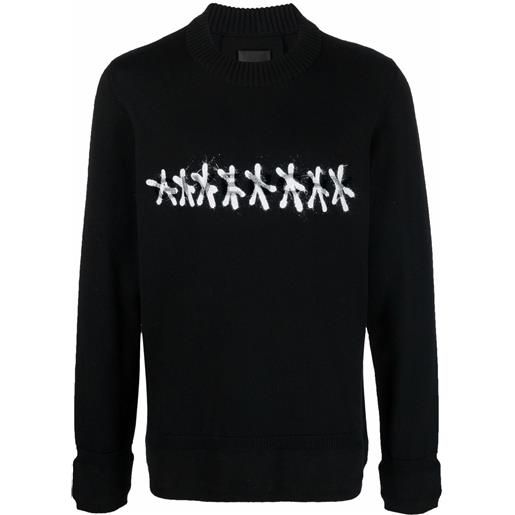 Givenchy maglione con stampa - nero