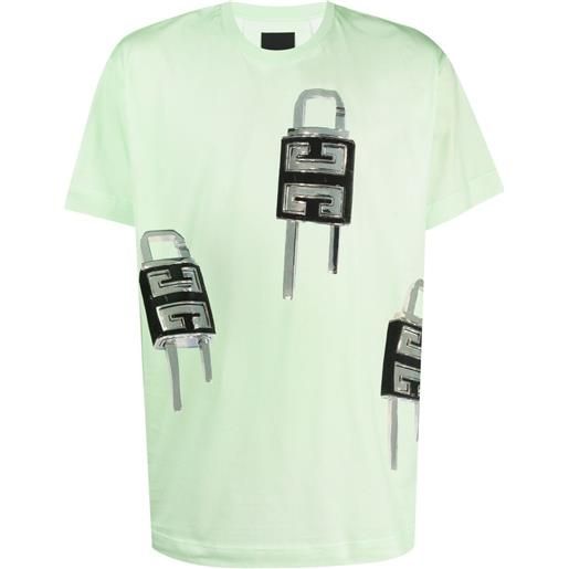 Givenchy t-shirt con stampa - verde