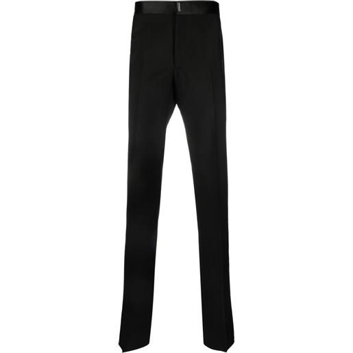 Givenchy pantaloni sartoriali slim - nero