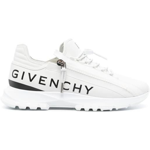 Givenchy sneakers spectre con zip - bianco