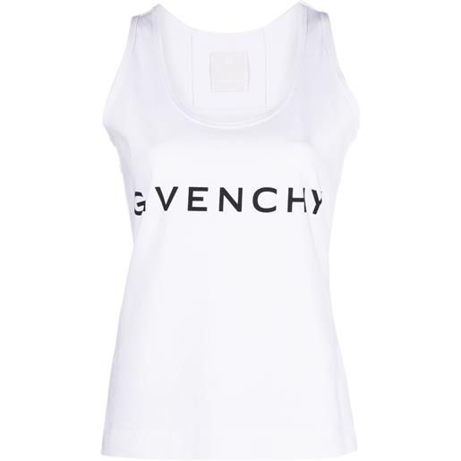 Givenchy top con stampa - bianco