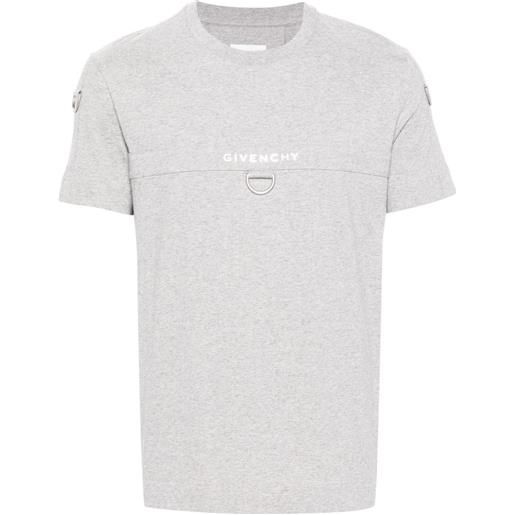 Givenchy t-shirt d-ring - grigio