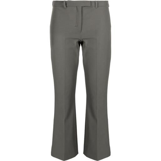 'S Max Mara pantaloni crop - grigio