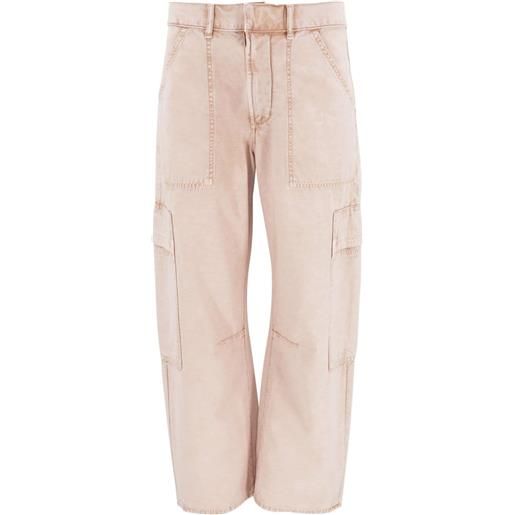 Citizens of Humanity jeans cargo marcelle a vita bassa - rosa