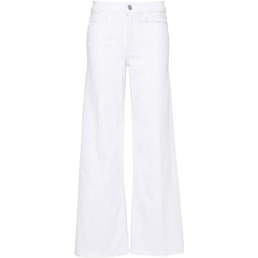 FRAME jeans le slim palazzo a gamba ampia - bianco