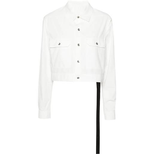 RICK OWENS DRKSHDW camicia cropped