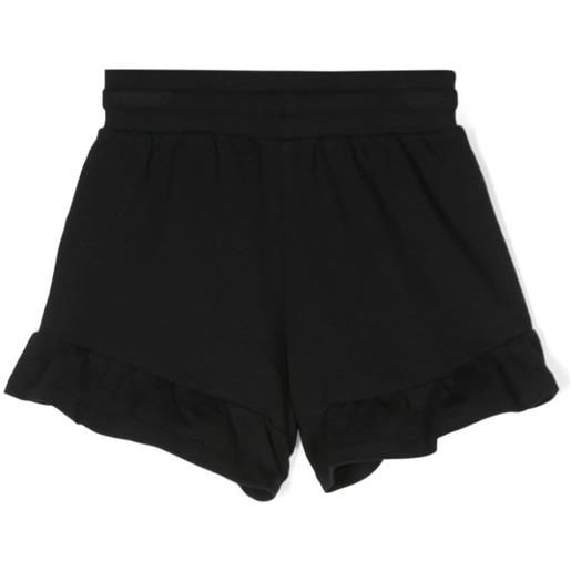 MOSCHINO KIDS shorts in cotone teddy logo