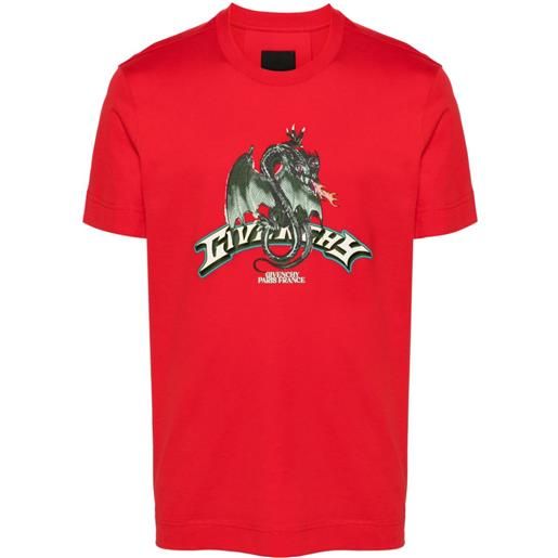 GIVENCHY t-shirt con stampa givenchy dragon