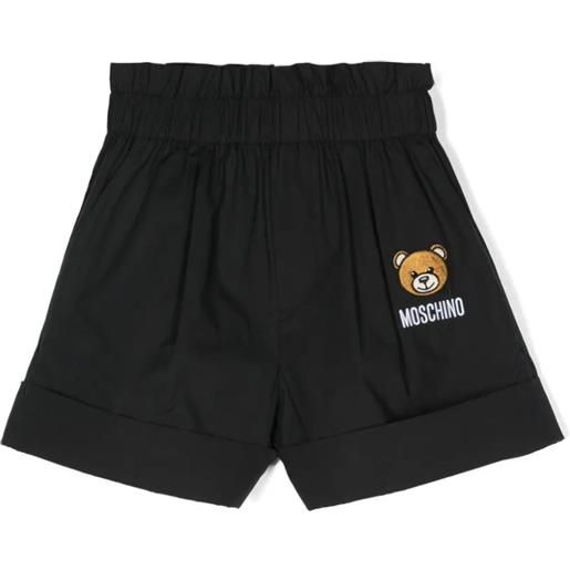 MOSCHINO KIDS shorts con teddy patch