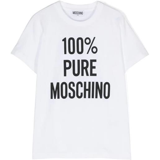 MOSCHINO KIDS t-shirt in cotone 100% pure moschino