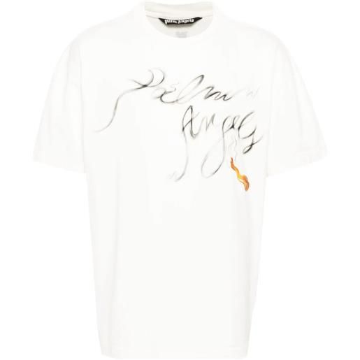 PALM ANGELS t-shirt foggy pa