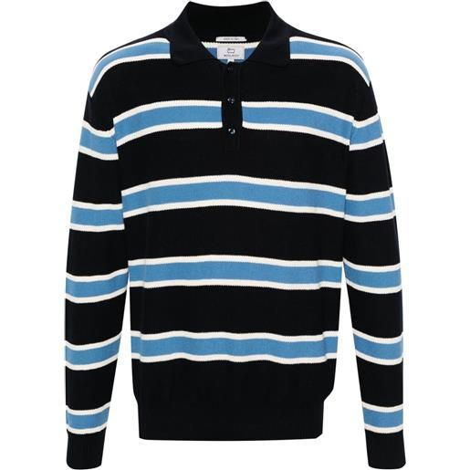 WOOLRICH polo in maglia a righe