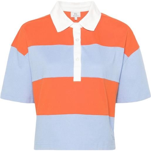 WOOLRICH polo rugby a righe
