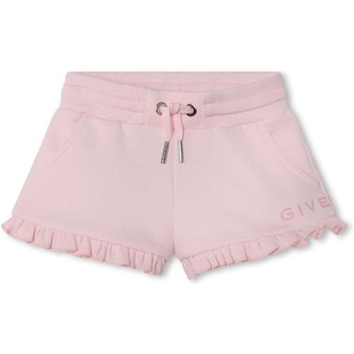 GIVENCHY KIDS shorts con ruches