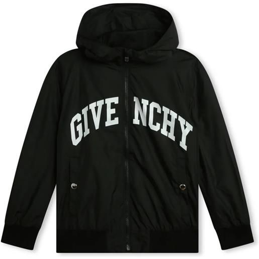 GIVENCHY KIDS giacca a vento con stampa