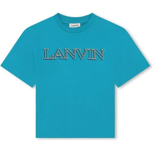 LANVIN KIDS t-shirt con ricamo