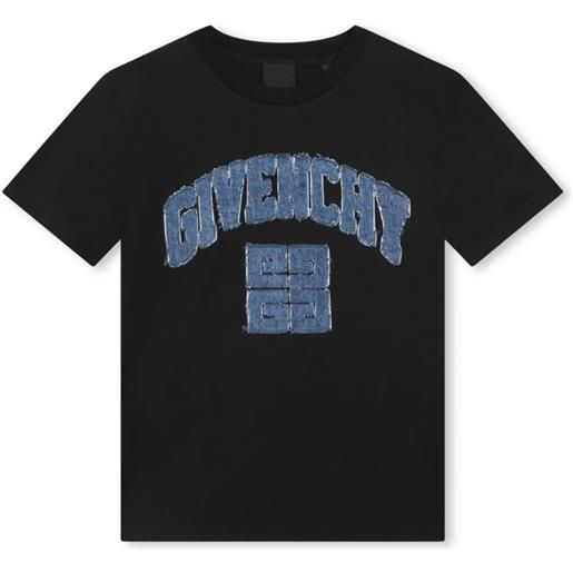 GIVENCHY KIDS t-shirt con logo applicato