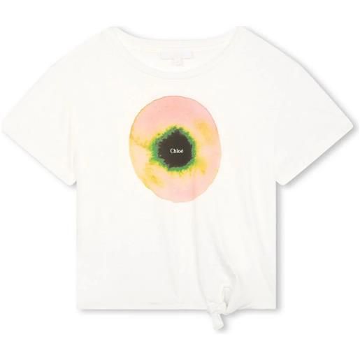 CHLOé KIDS t-shirt con stampa