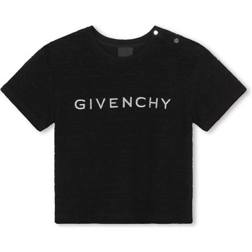 GIVENCHY KIDS t-shirt con monogramma jacquard 4g