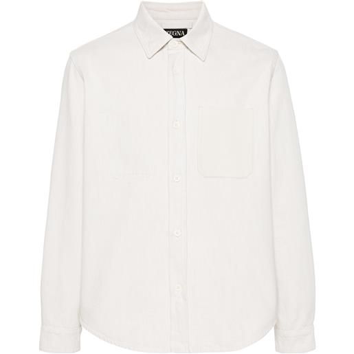 ZEGNA pure cotton overshirt