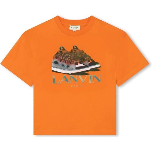 LANVIN KIDS t-shirt con stampa grafica