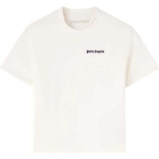 PALM ANGELS t-shirt slim fit monogram