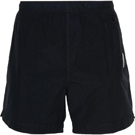 CP COMPANY shorts da bagno con dettaglio lente