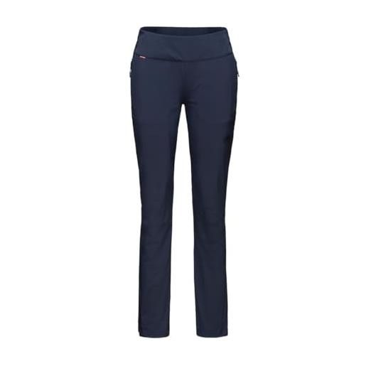 Mammut runbold light pants donna pantaloni da trekking, blu marino, 46