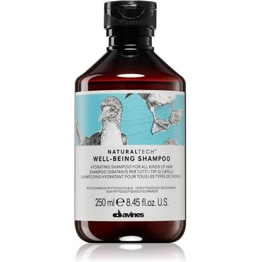 Davines naturaltech well-being shampoo 250 ml