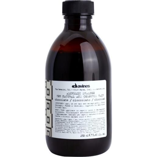 Davines alchemic shampoo chocolate 280 ml