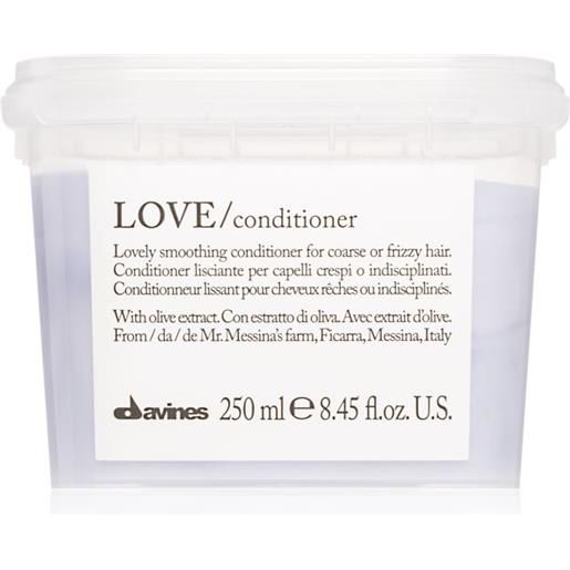 Davines essential haircare love smoothing conditioner 250 ml