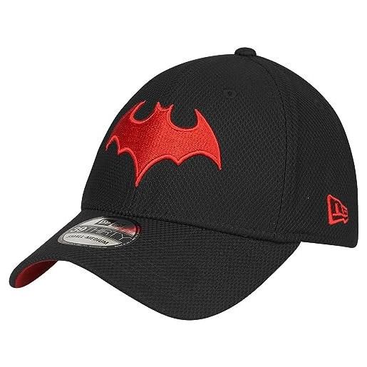 New Era batman battle for the cowl symbol 39thirty - cappello aderente, nero, l/xl