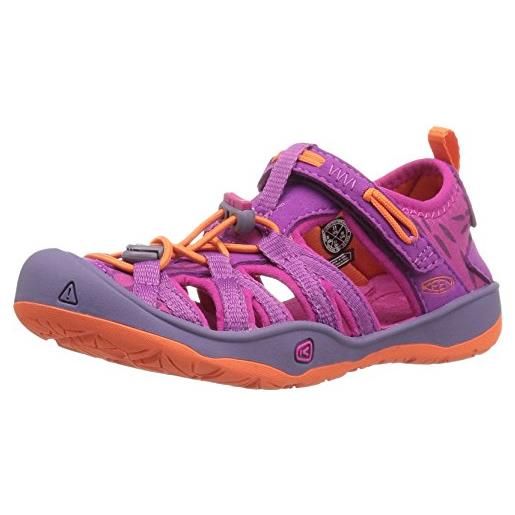 KEEN moxie, sandali, unisex - bambini e ragazzi, viola (purple wine/nasturtium), 31 eu