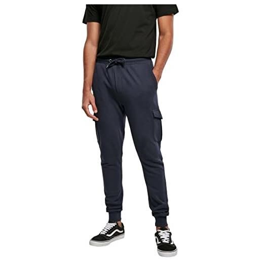 Urban classics pantaloni jogging uomo, tuta in stile cargo aderenti, sweatpants sportivo, tasche cargo, disponibili in diversi colori, taglie xs - 5xl