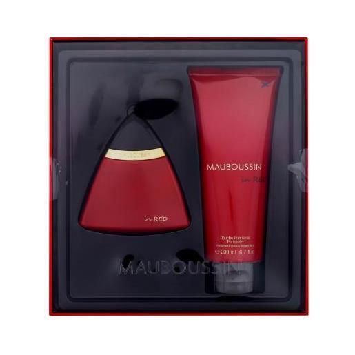 Mauboussin Mauboussin in red cofanetti eau de parfum 100 ml + doccia gel 200 ml per donna