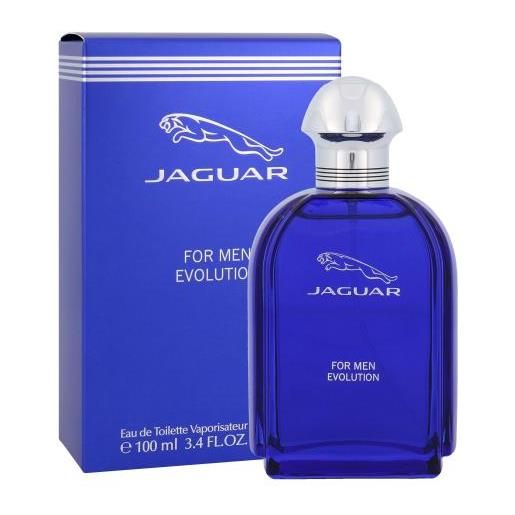 Jaguar for men evolution 100 ml eau de toilette per uomo