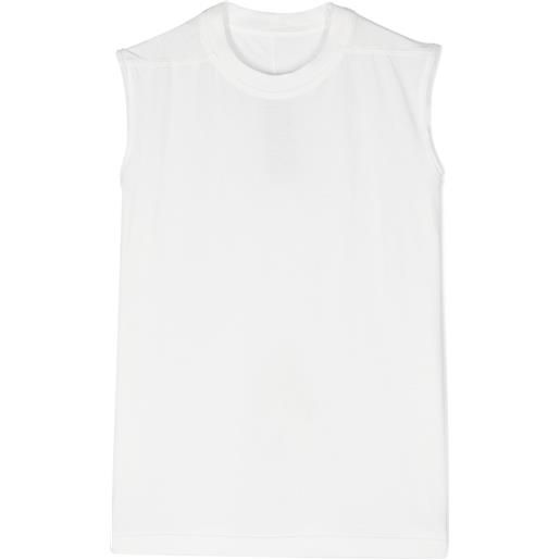 Rick Owens kids t-shirt tarp t in cotone bianco