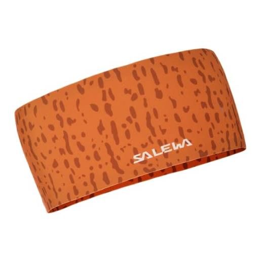 Salewa pedroc dry headband - sciarpa per il freddo unisex, golden brown, uni58 -