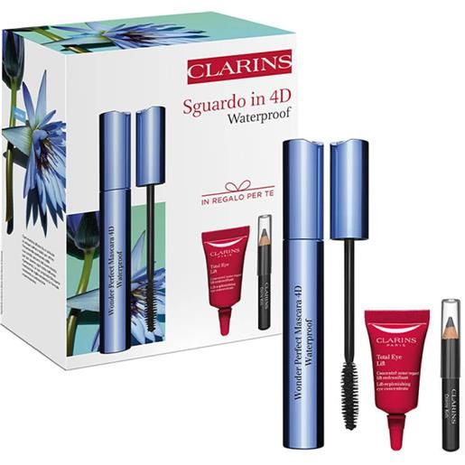 Clarins sguardo in 4d cofanetto regalo