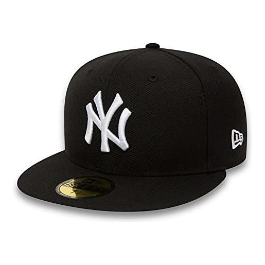New Era york yankees cap 59fifty basecap baseball fitted kappe mlb schwarz - 7 3/8-59cm (l)