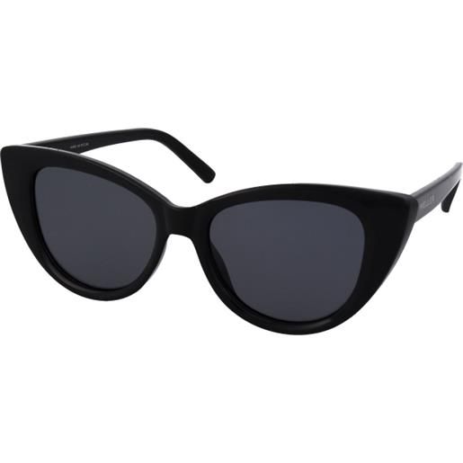 Meller nandi all black | occhiali da sole graduati o non graduati | plastica | cat eye | nero | adrialenti