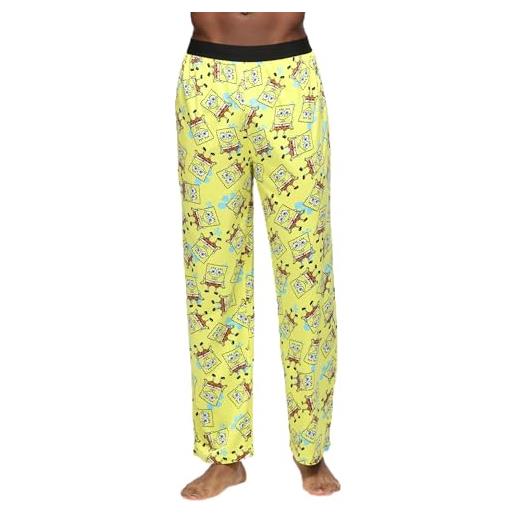 Recovered - loungepants - spongebob all over print - giallo, multicolore, m