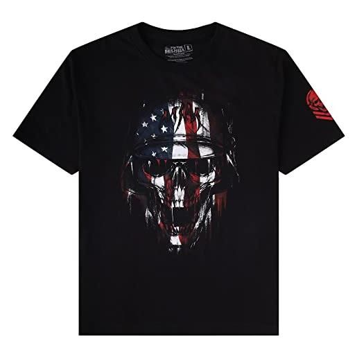 Metal Mulisha patriot t-shirt, nero, xl/xxl uomo