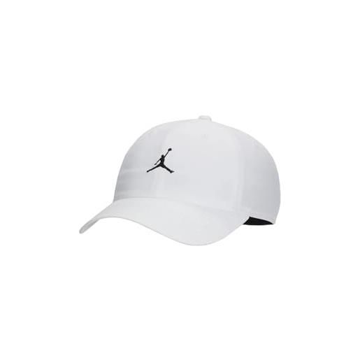 Nike cappello unisex jordan club per adulti, m/l, fd5185 100, bianco, bianco, etichettalia unica